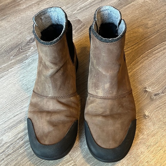 Sorel Ankeny II Chelsea Boot Brown Leather Waterproof Insulated Men 13 UK12 EU46 - Picture 4 of 9